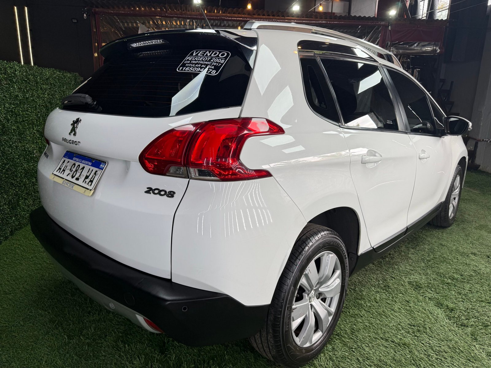 PEUGEOT 2008 ALLURE 1.6 TIPTRONIC 2017